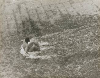 Bathing in the Arno from the Terrace over the Arno, Florence