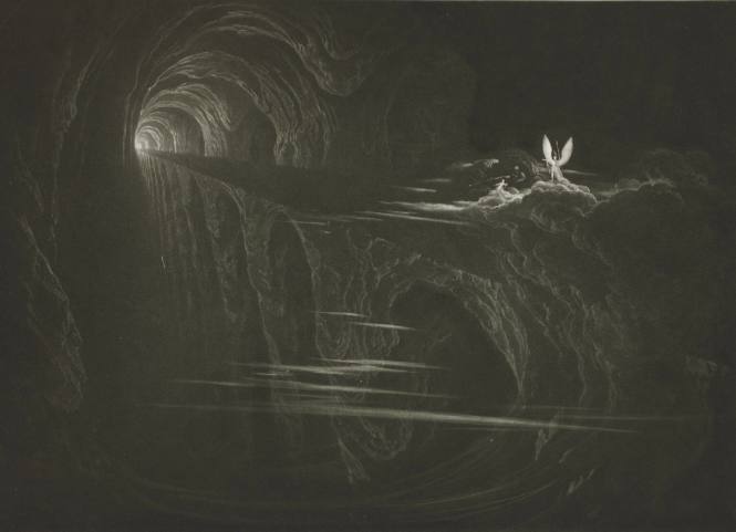 At the Brink of Chaos from Milton's Paradise Lost