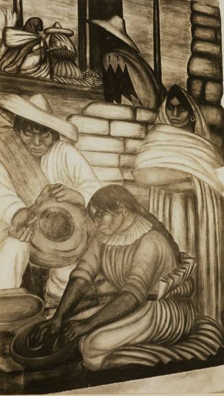 Details and setting of Marion Greenwood's frescos in Morelia