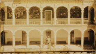 Details and setting of Marion Greenwood's frescos in Morelia