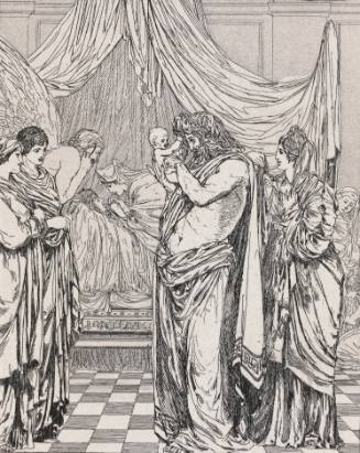 Geburt der Freude (The birth of joy, from Cupid and Psyche)
