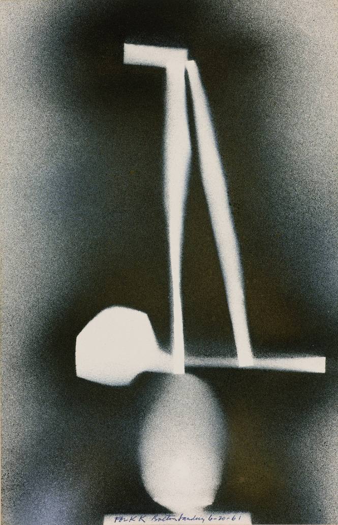 Untitled Stencil for Sculpture