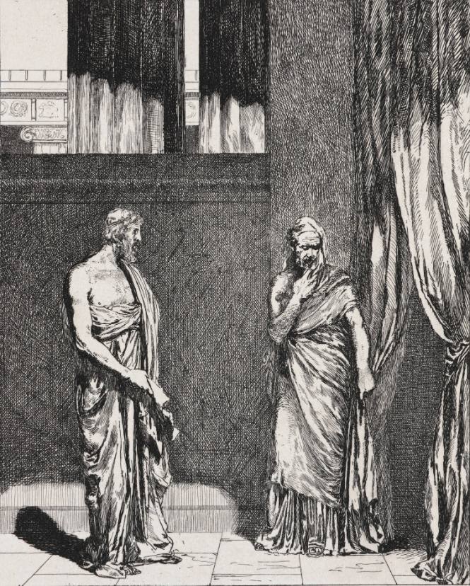 Orakel (The oracle, from Cupid and Psyche)