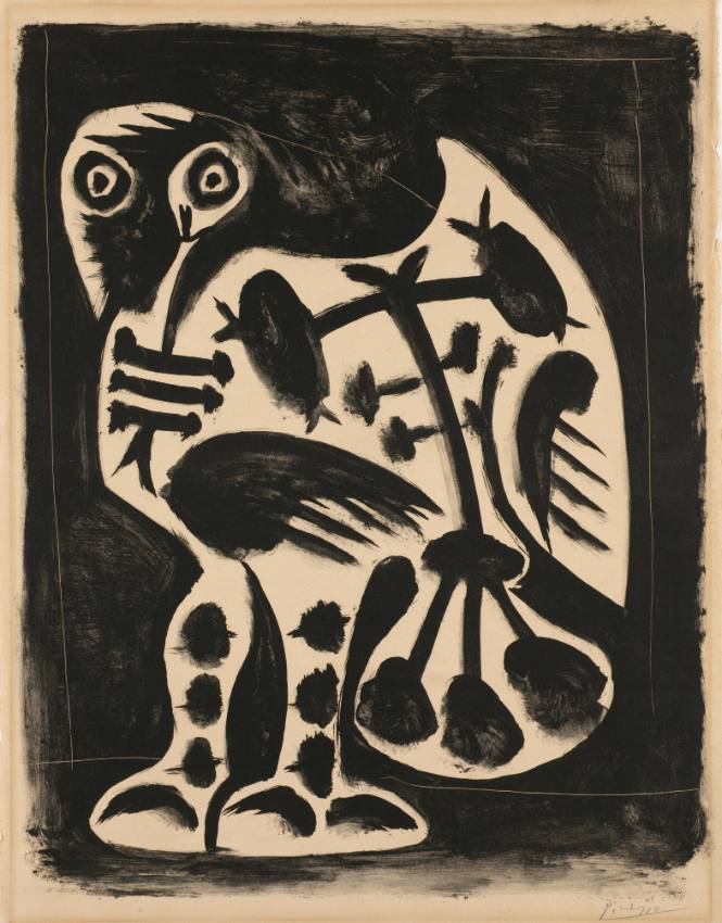 Le grand hibou (The large owl)