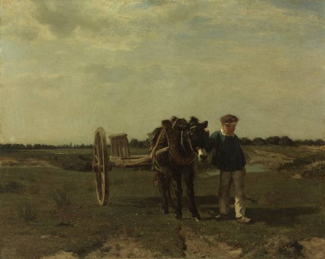 Peasant Boy with Cart