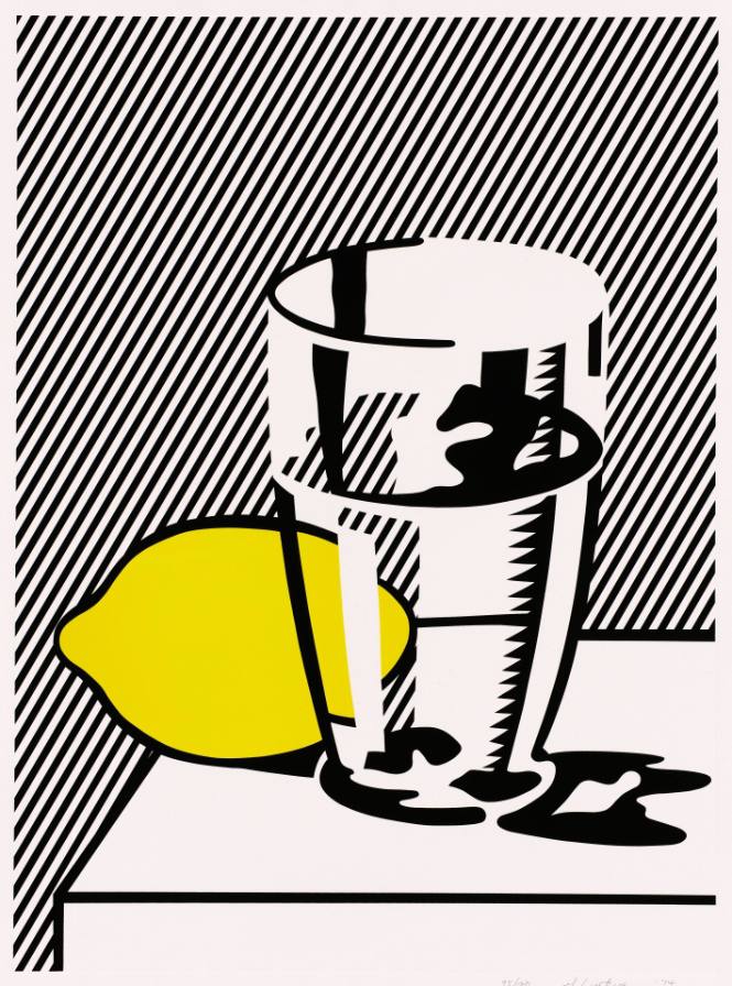 Untitled (Still Life with Lemon and Glass)
