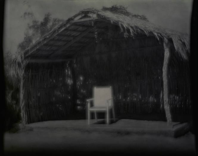 Chair in Grass Hut
