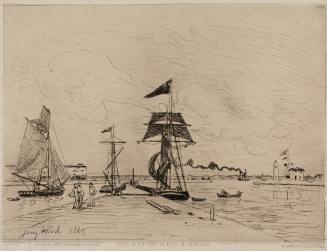 Jetée en Bois dans le Port de Honfleur