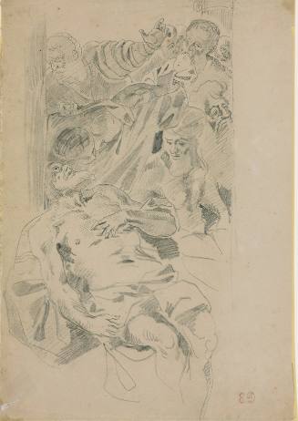 Study for "La Drachme du Tribut"