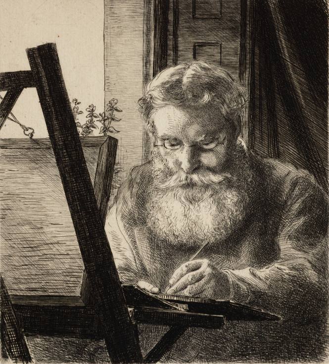 Portrait of Edwin Edwards (1823-1879)
