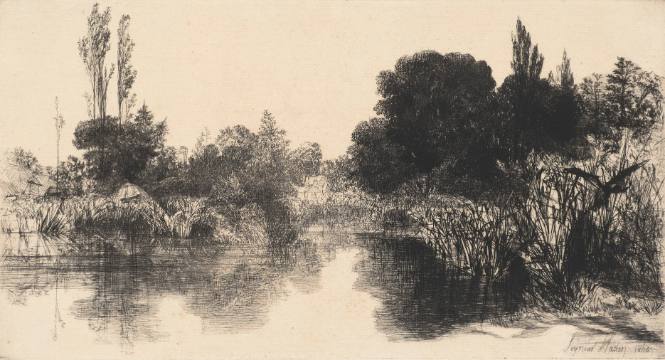 Shore Mill Pond (large plate)