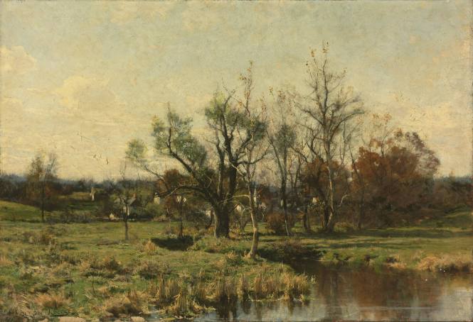 Landscape with Stream