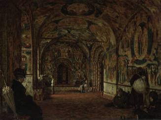 Portico of Church of the XVII Century in Jaroslexv