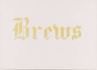 Brews from portfolio: News, Mews, Pews, Brews, Stews & Dues