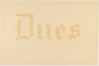 Dues from portfolio: News, Mews, Pews, Brews, Stews & Dues