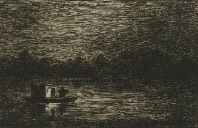 Voyage en bateau: Voyage de nuit ou le pêche au filet