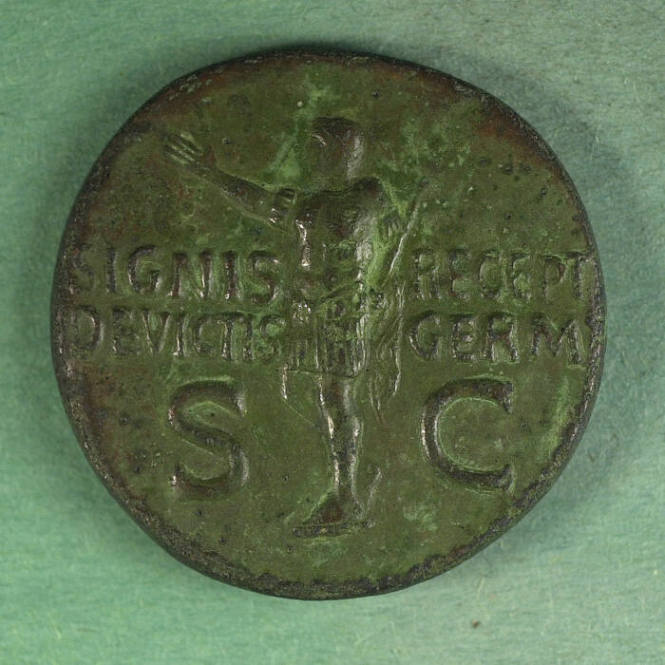 dupondius, Roman Empire, Gaius, 40 CE
