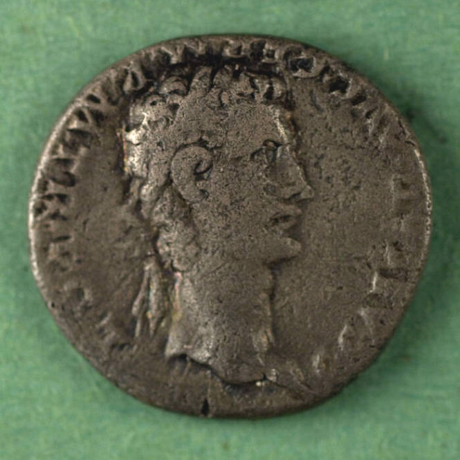 denarius, Roman Empire, Gaius, 37-38 CE