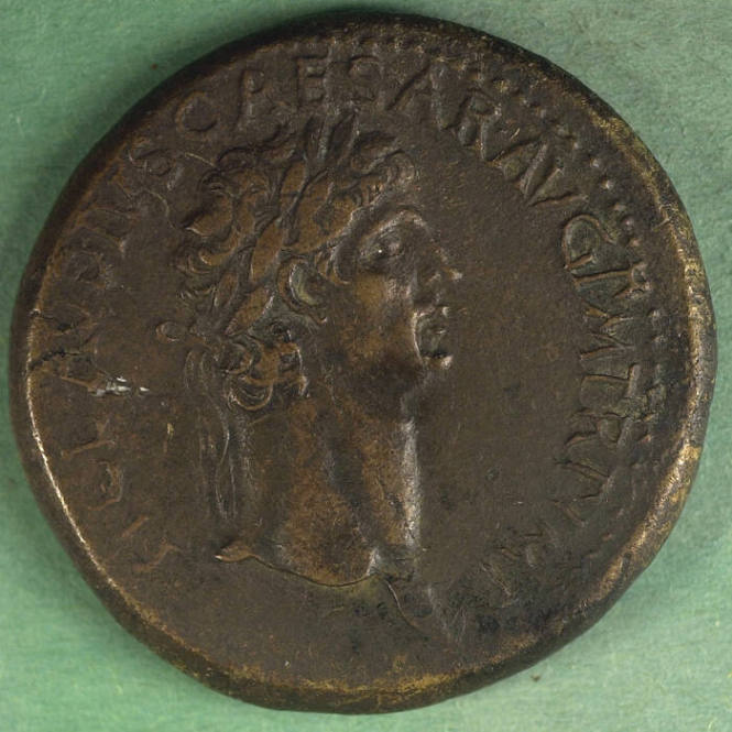 sestertius, Roman Empire, Claudius, 41-50 CE