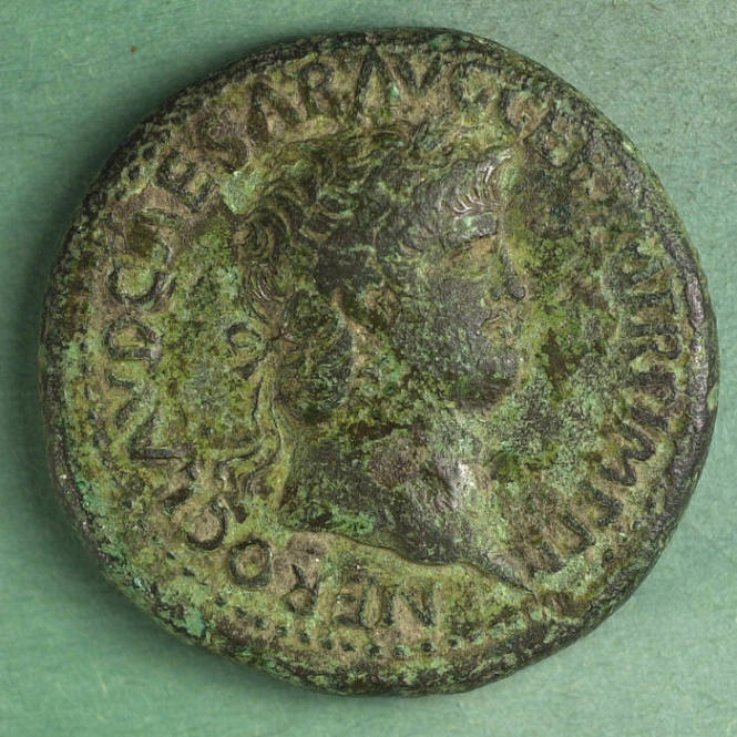 sestertius, Roman Empire, Nero, 54-66 CE