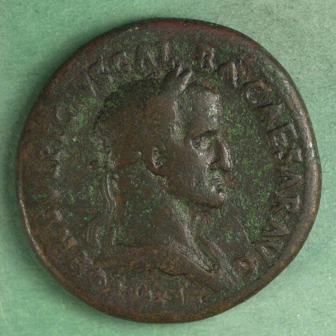 sestertius, Roman Empire, Galba, 68 CE