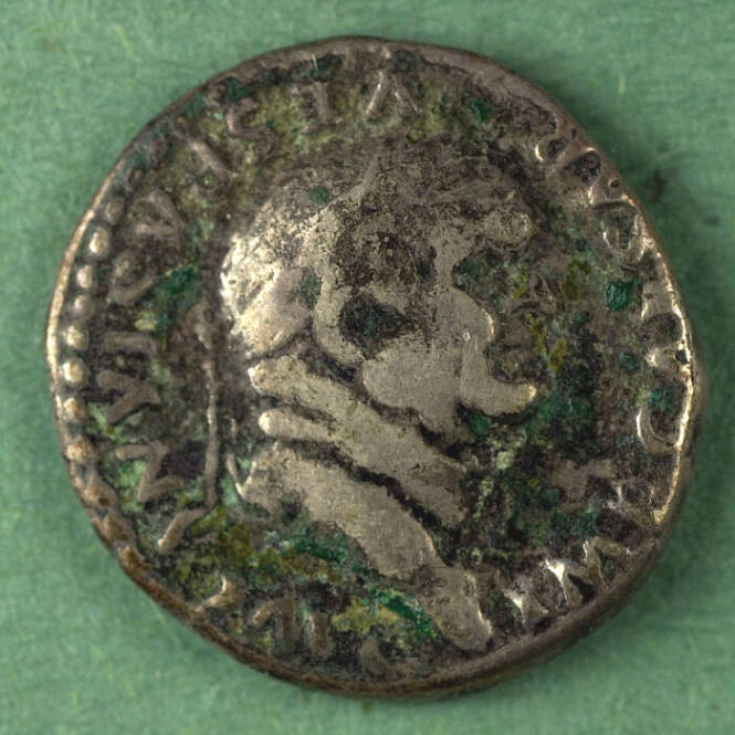 denarius, Roman Empire, Vespasian, 75 CE