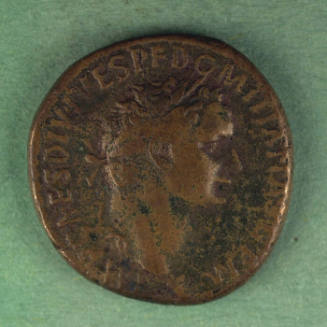 sestertius, Roman Empire, Domitian, 82 CE