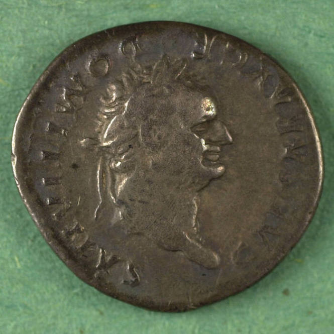 denarius, Roman Empire, Vespasian, 77-78 CE