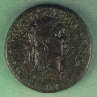 sestertius, Roman Empire, Domitian, 85 CE