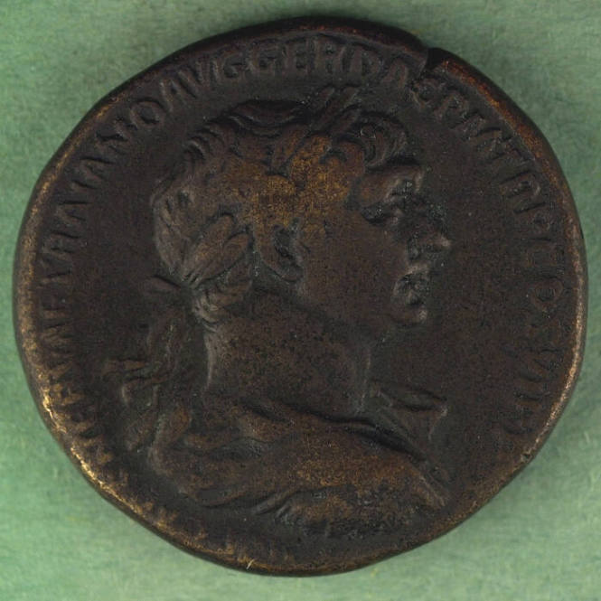 sestertius, Roman Empire, Trajan, 103-111 CE