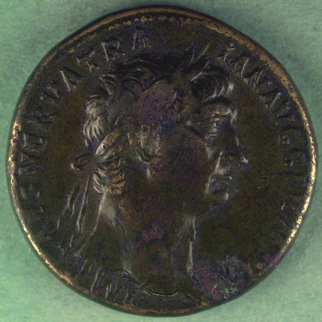 sestertius, Roman Empire, Trajan, 101-102 CE