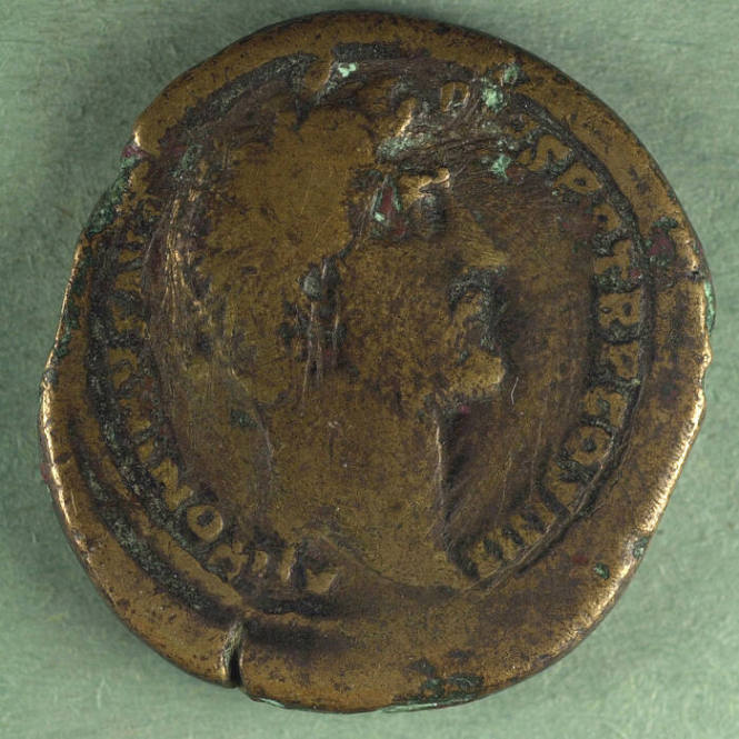 sestertius, Roman Empire, Antoninus Pius, 145-161 CE