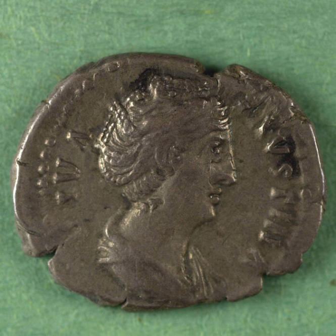 denarius, Roman Empire, Antoninus Pius, 141 CE