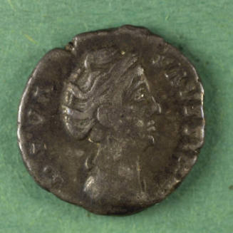 denarius, Roman Empire, Antoninus Pius, 141 CE