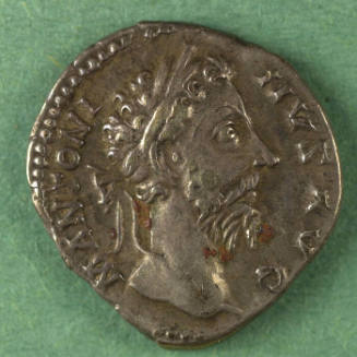 denarius, Roman Empire, Marcus Aurelius and Commodus, 176-177 CE