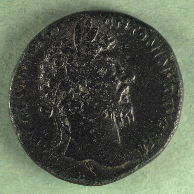 sestertius, Roman Empire, Aurelius and Verus, 161-162 CE