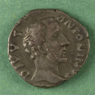denarius, Roman Empire, Aurelius and Verus, 161 CE