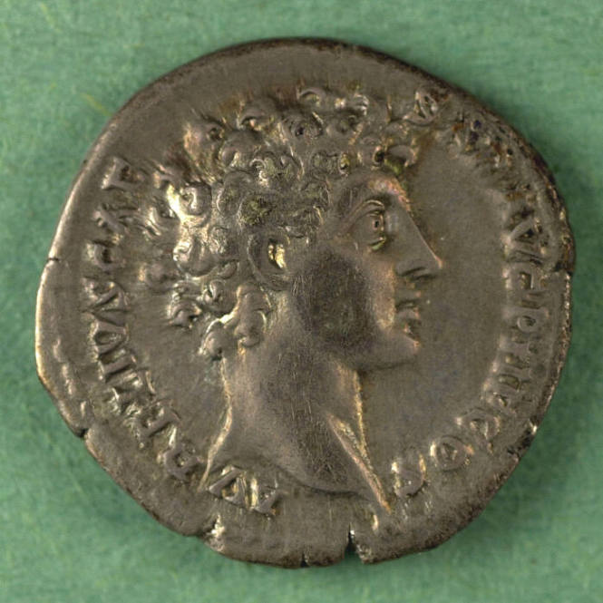 denarius, Roman Empire, Antoninus Pius, 140-144 CE