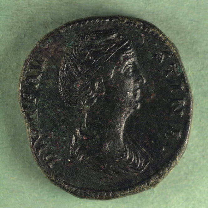 sestertius, Roman Empire, Antoninus Pius, 147-161 CE