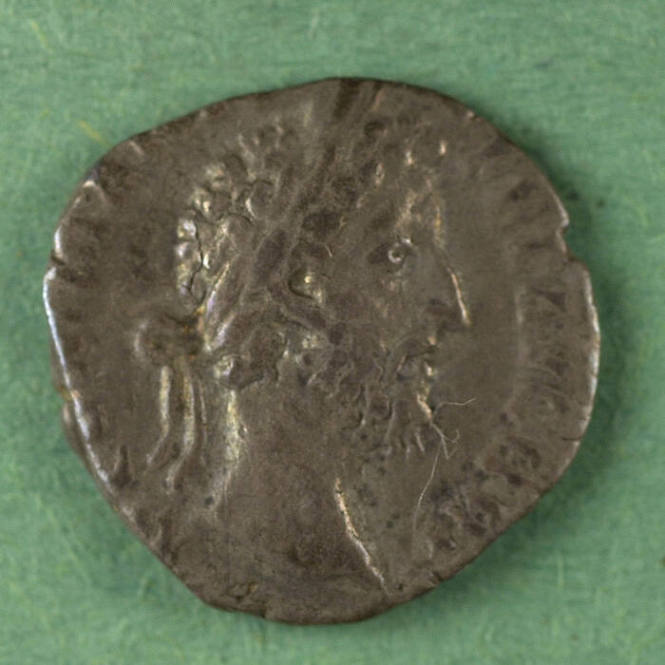 denarius, Roman Empire, Commodus, 186 CE