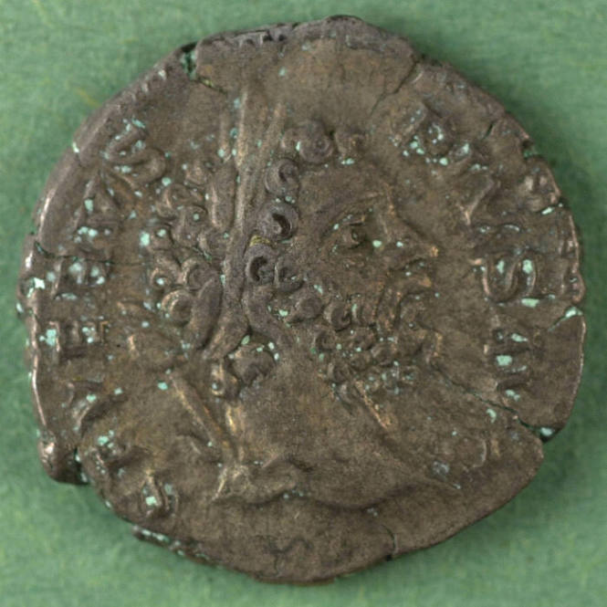 denarius, Roman Empire, Septimius Severus, 207 CE
