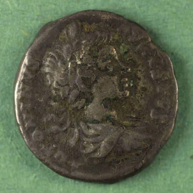 denarius, Roman Empire, Septimius Severus and Caracalla, 200 CE