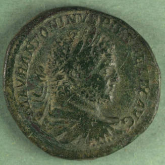 sestertius, Roman Empire, Caracalla, 213 CE