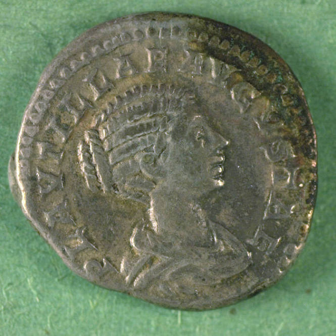 denarius, Roman Empire, Septimius Severus and Caracalla, 202-205 CE