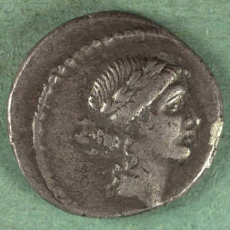 denarius, Roman Republic, 46 BCE