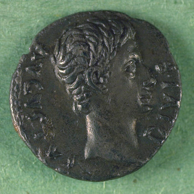 denarius, Roman Empire, Augustus, 15-13 BCE