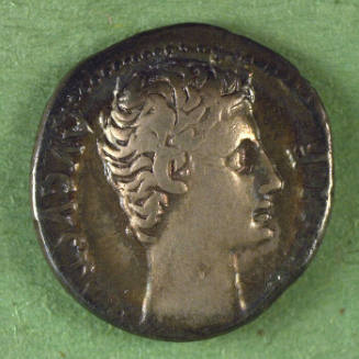 denarius, Roman Empire, Augustus, 15-13 BCE