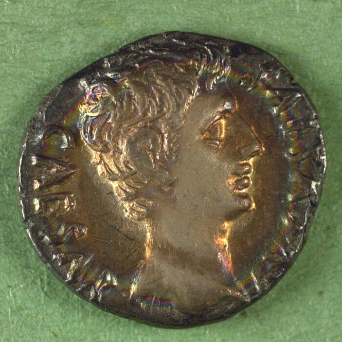denarius, Roman Empire, Augustus, 20-19 BCE