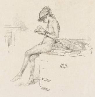 Little Nude Model Reading