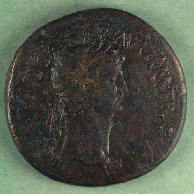sestertius, Roman Empire, Claudius, 50-54 CE